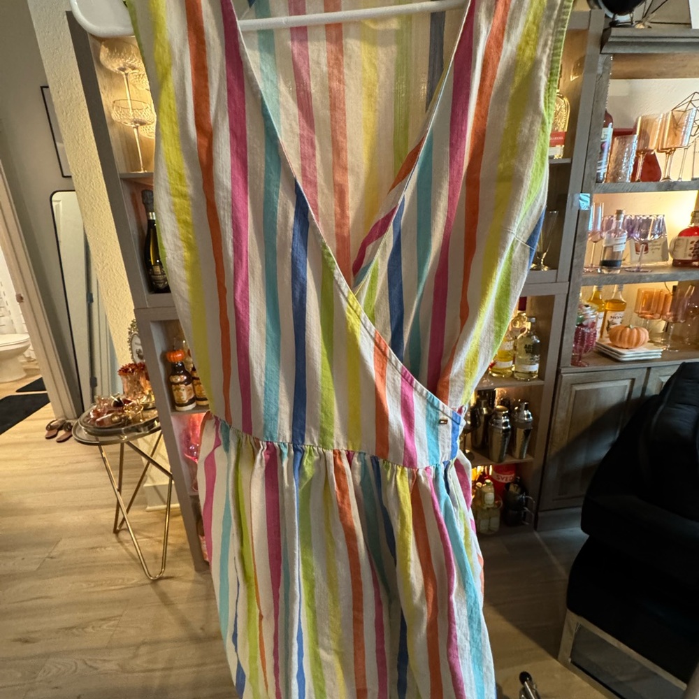 SALE! Tommy Hilfiger Colorful Striped Mini Dress